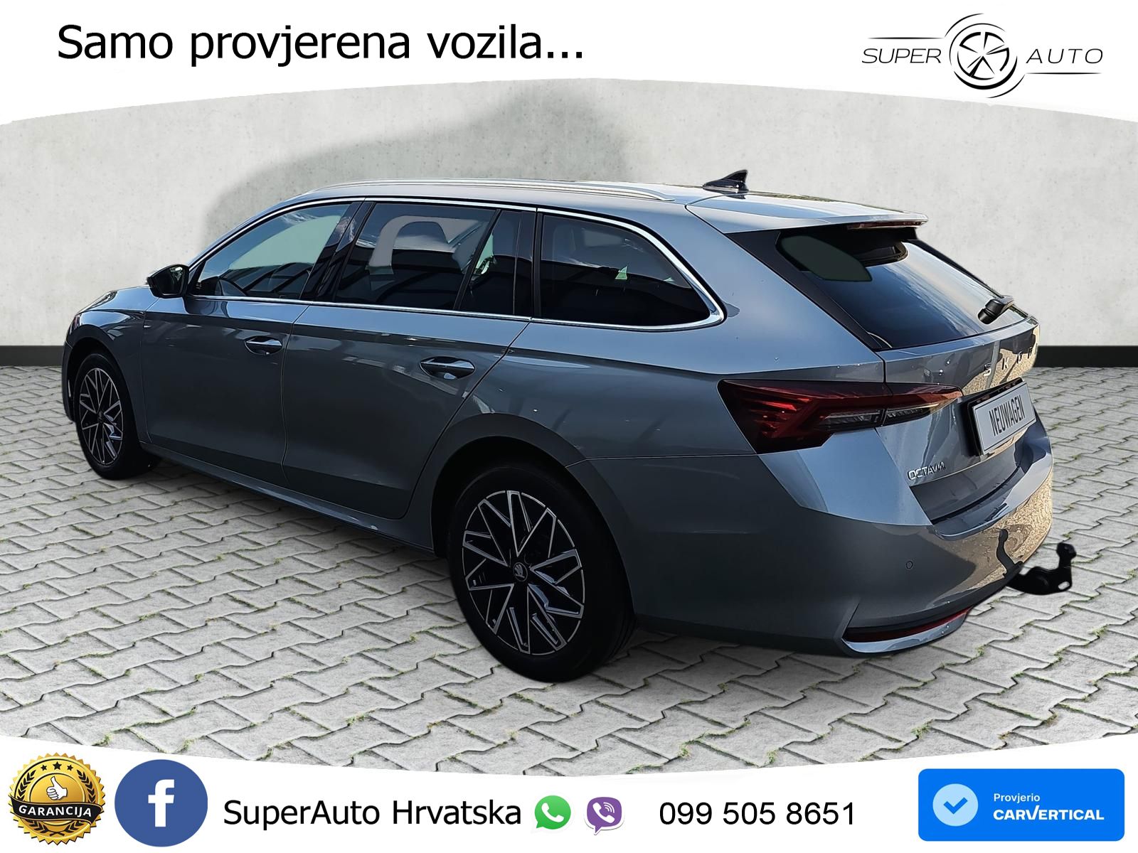 Škoda Octavia Combi 2.0 TDI (150 KS) DSG Selection LED+GR SJED+ACC