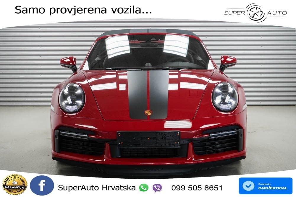Porsche 911 Turbo S Cabriolet 3.8 (650 KS) PDK MATRIX+GR SJED+KAM