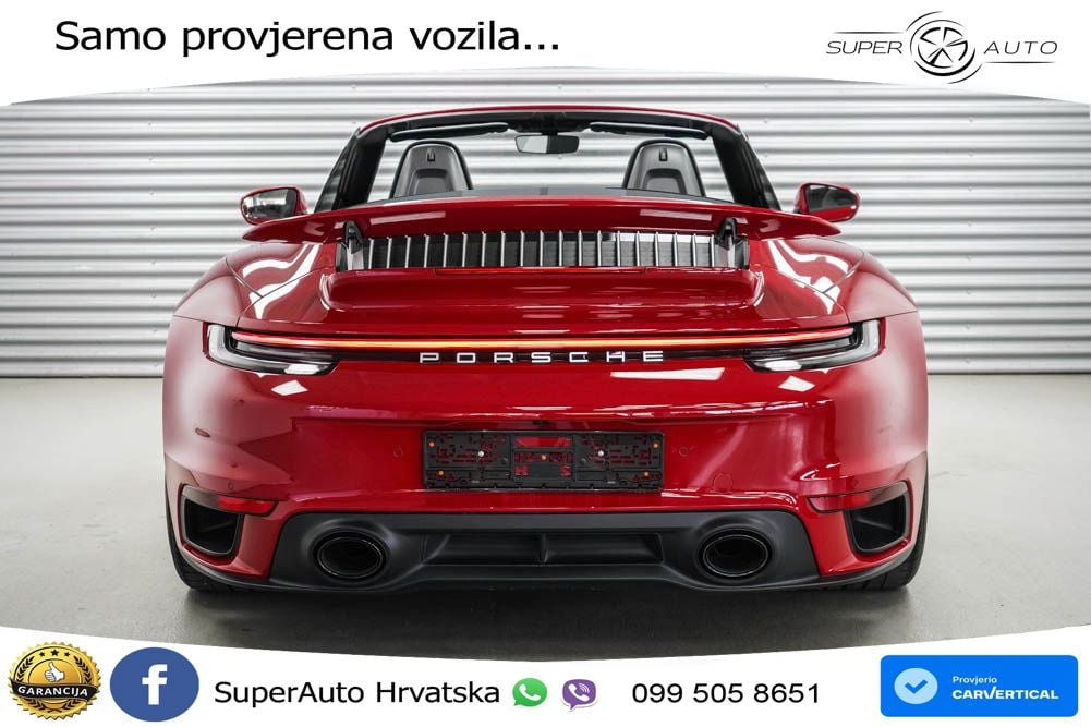 Porsche 911 Turbo S Cabriolet 3.8 (650 KS) PDK MATRIX+GR SJED+KAM