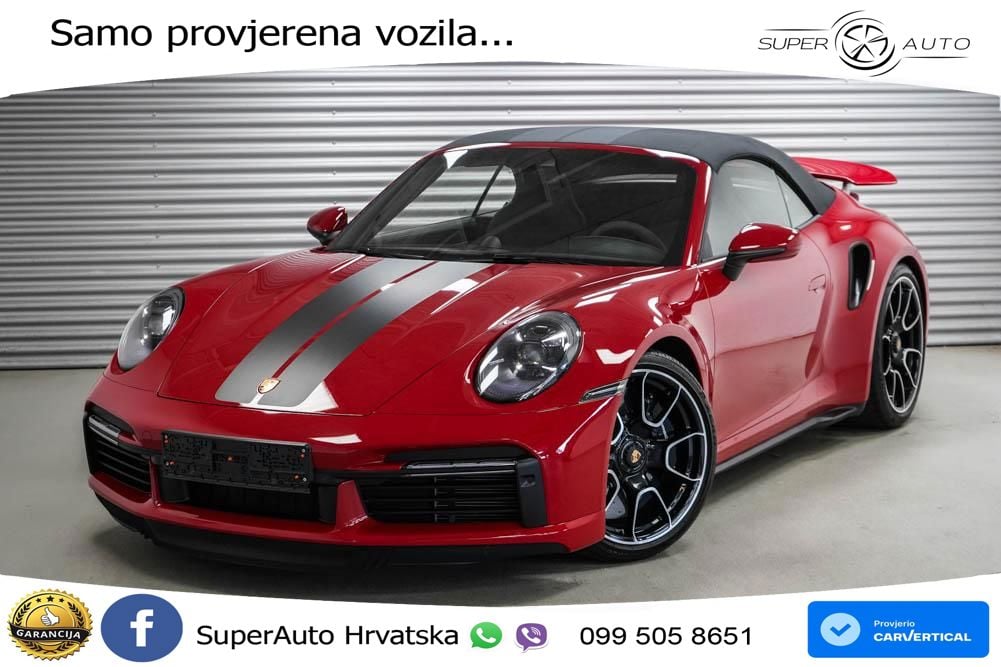 Porsche 911 Turbo S Cabriolet 3.8 (650 KS) PDK MATRIX+GR SJED+KAM