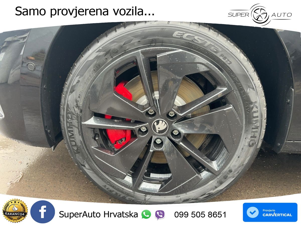 Škoda Octavia Combi RS 2.0 TSI (265 KS) DSG LED+GR SJED+ACC