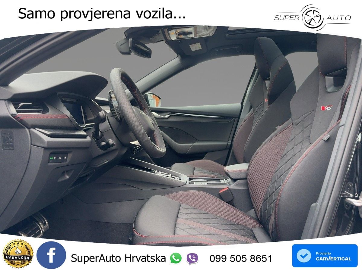 Škoda Octavia Combi RS 2.0 TSI (265 KS) DSG LED+GR SJED+ACC