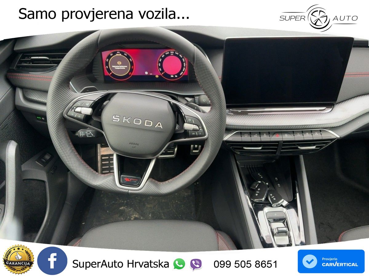 Škoda Octavia Combi RS 2.0 TSI (265 KS) DSG LED+GR SJED+ACC