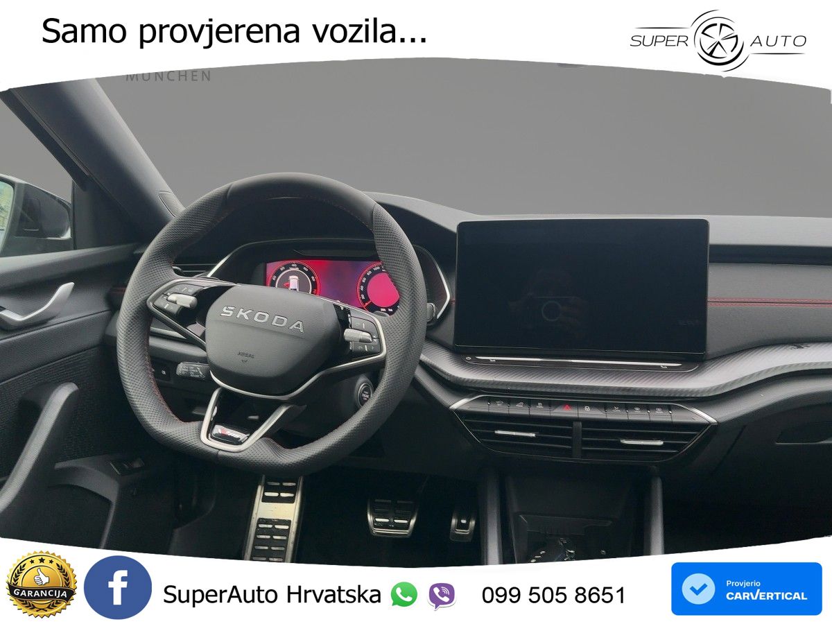Škoda Octavia Combi RS 2.0 TSI (265 KS) DSG LED+GR SJED+ACC