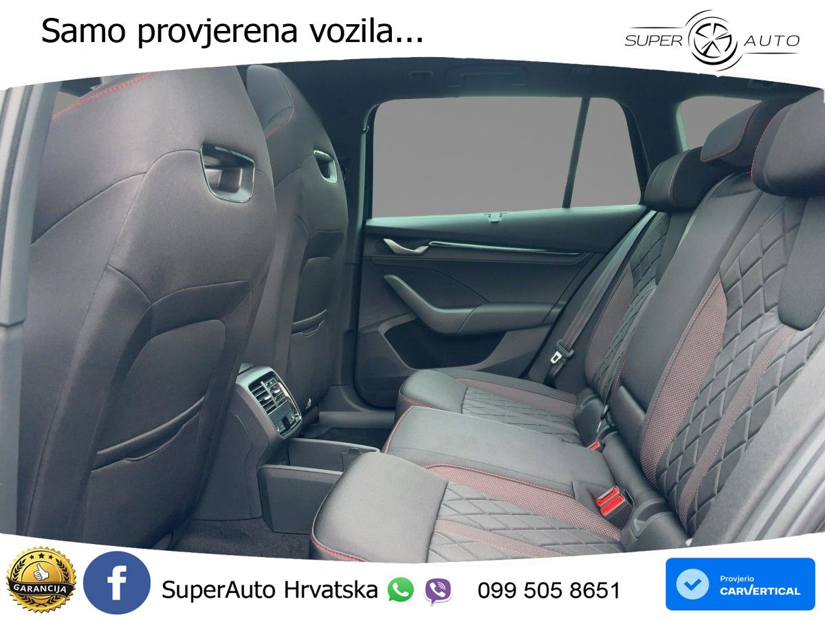 Škoda Octavia Combi RS 2.0 TSI (265 KS) DSG LED+GR SJED+ACC