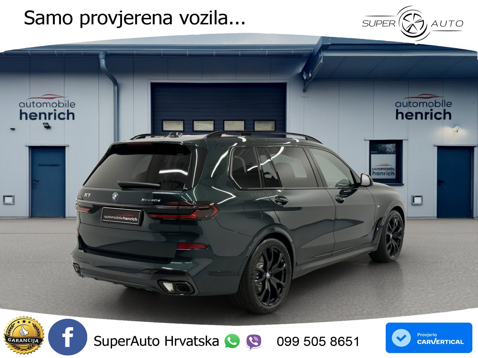 BMW X7 40d (352 KS) xDrive Steptronic M Sport LED+GR SJED+ACC