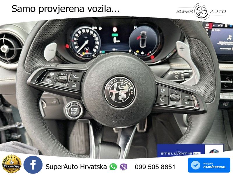 Alfa Romeo Tonale 1.5 VGT (160 KS) 48V-Hybrid TCT ACC+GR SJED+360+PANO