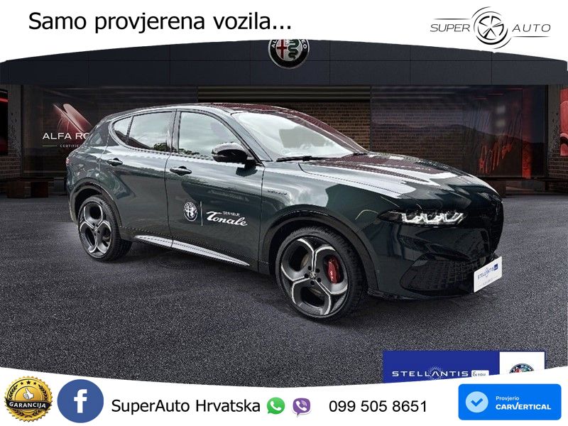 Alfa Romeo Tonale 1.5 VGT (160 KS) 48V-Hybrid TCT ACC+GR SJED+360+PANO