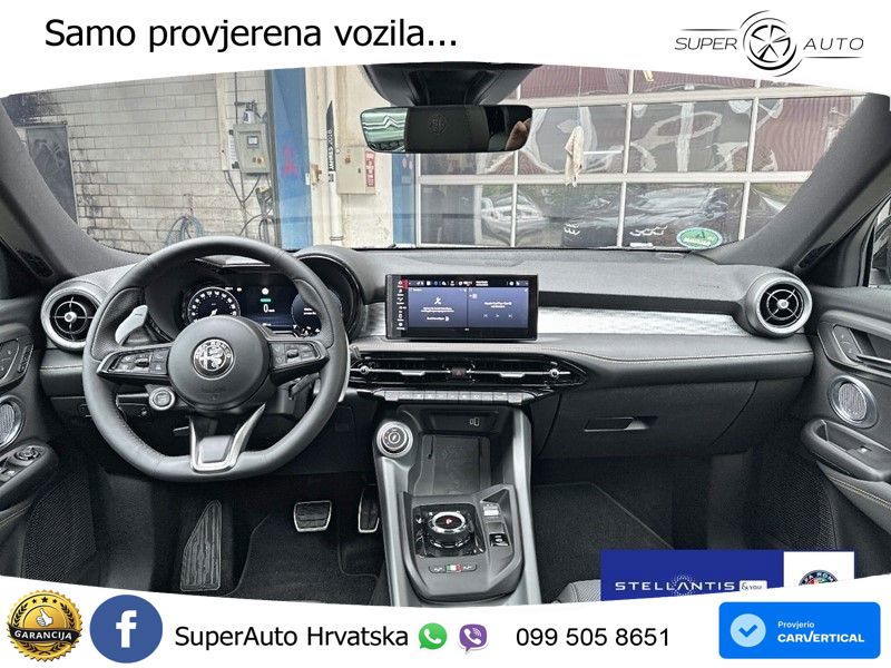 Alfa Romeo Tonale 1.5 VGT (160 KS) 48V-Hybrid TCT ACC+GR SJED+360+PANO