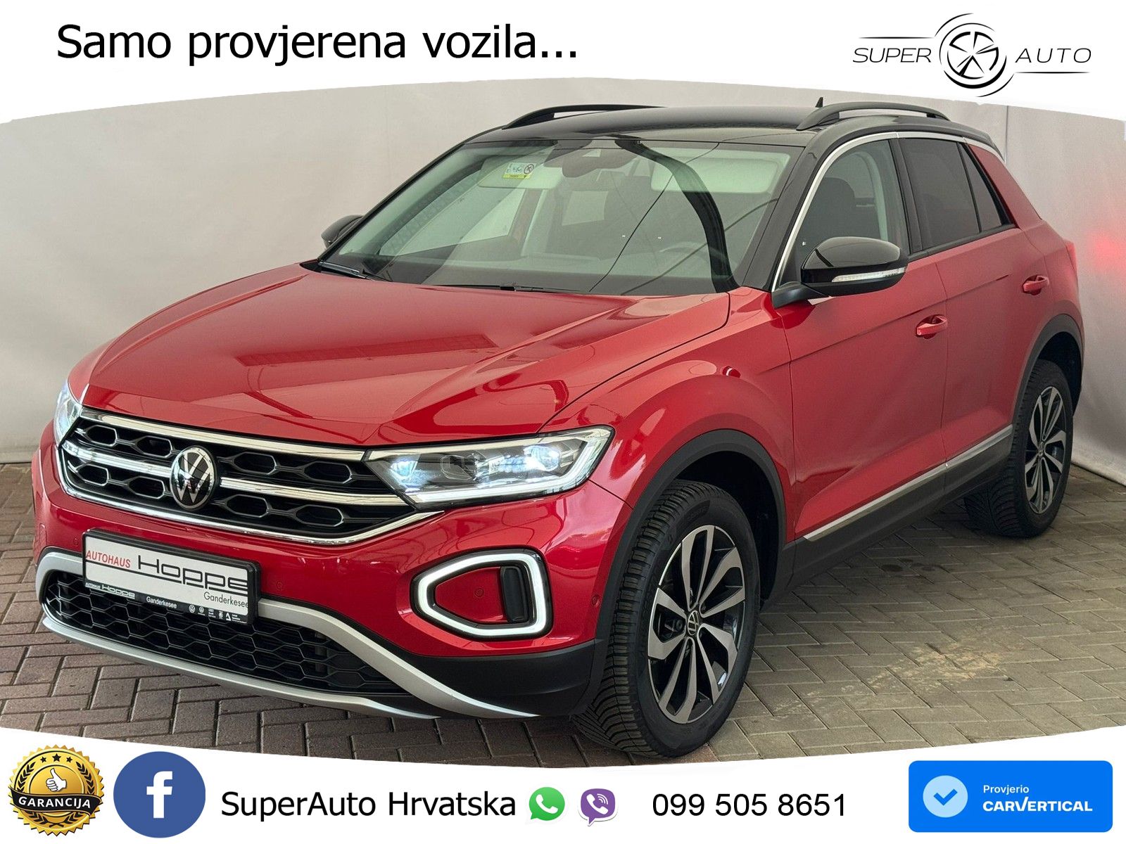 Volkswagen T-Roc 2.0 TDI (150 KS) DSG LED+GR SJED+ACC