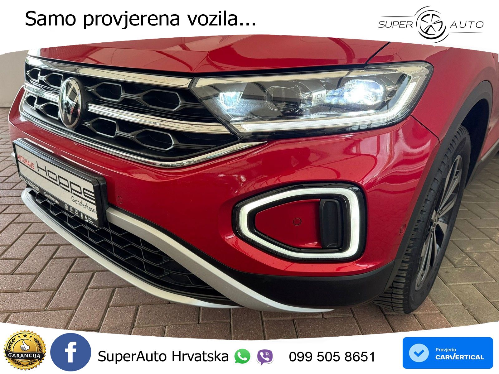 Volkswagen T-Roc 2.0 TDI (150 KS) DSG LED+GR SJED+ACC