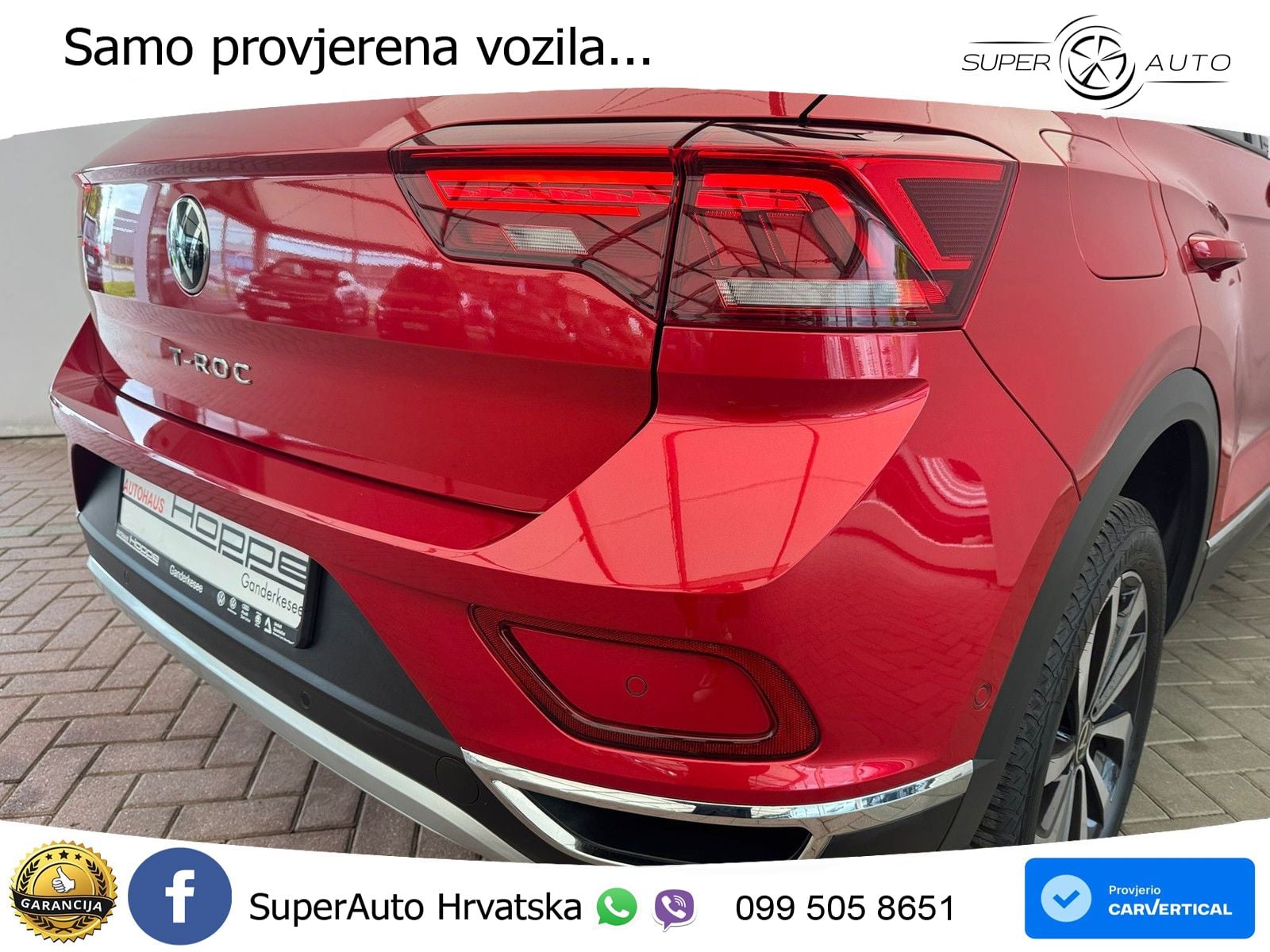 Volkswagen T-Roc 2.0 TDI (150 KS) DSG LED+GR SJED+ACC