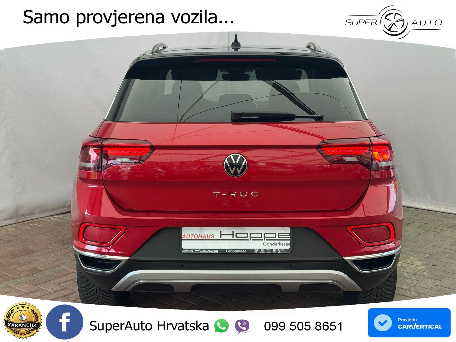 Volkswagen T-Roc 2.0 TDI (150 KS) DSG LED+GR SJED+ACC