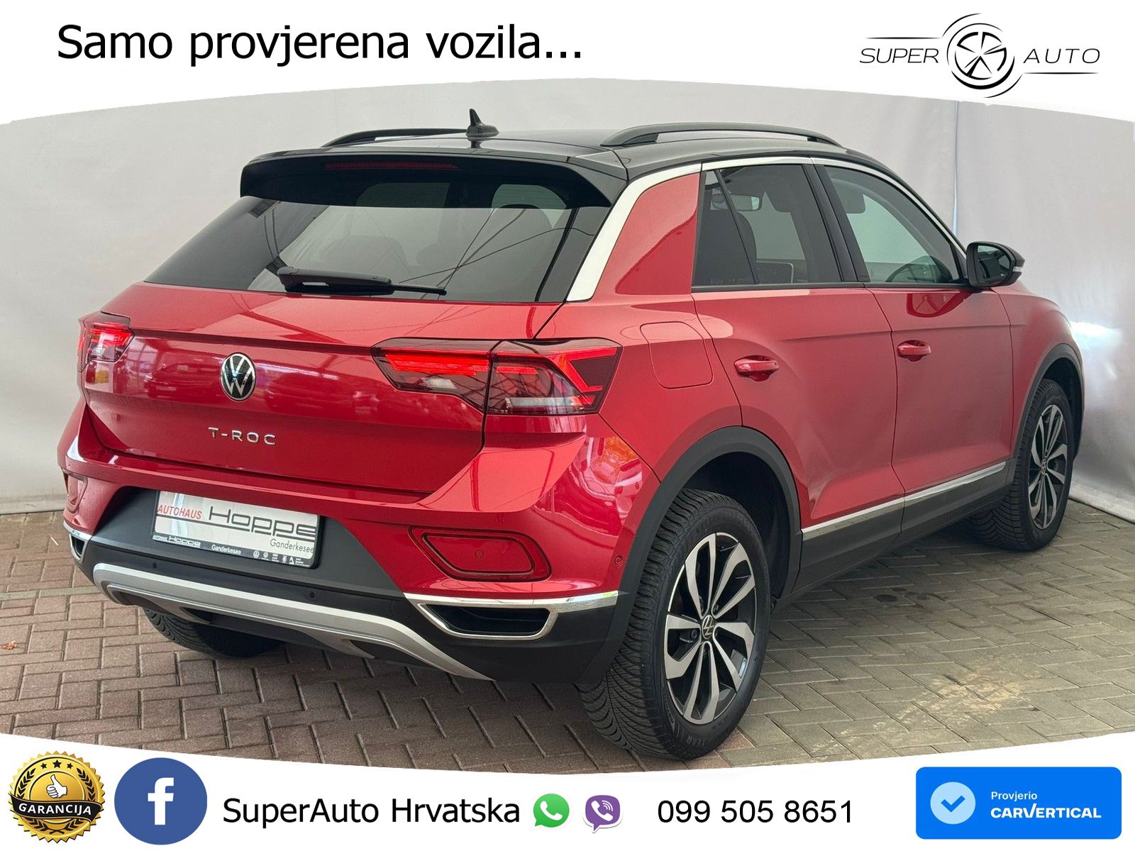 Volkswagen T-Roc 2.0 TDI (150 KS) DSG LED+GR SJED+ACC
