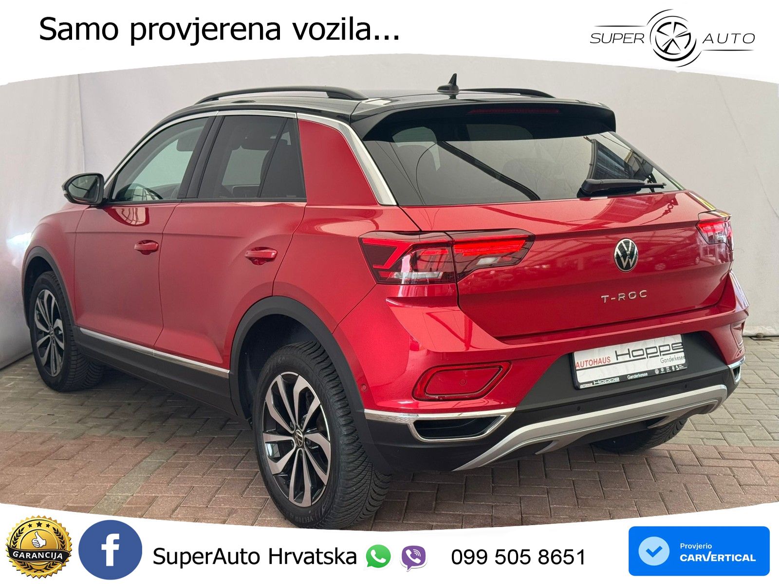 Volkswagen T-Roc 2.0 TDI (150 KS) DSG LED+GR SJED+ACC