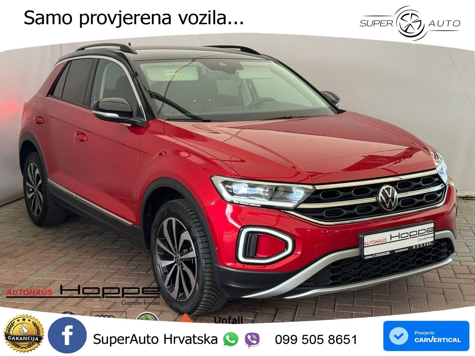 Volkswagen T-Roc 2.0 TDI (150 KS) DSG LED+GR SJED+ACC