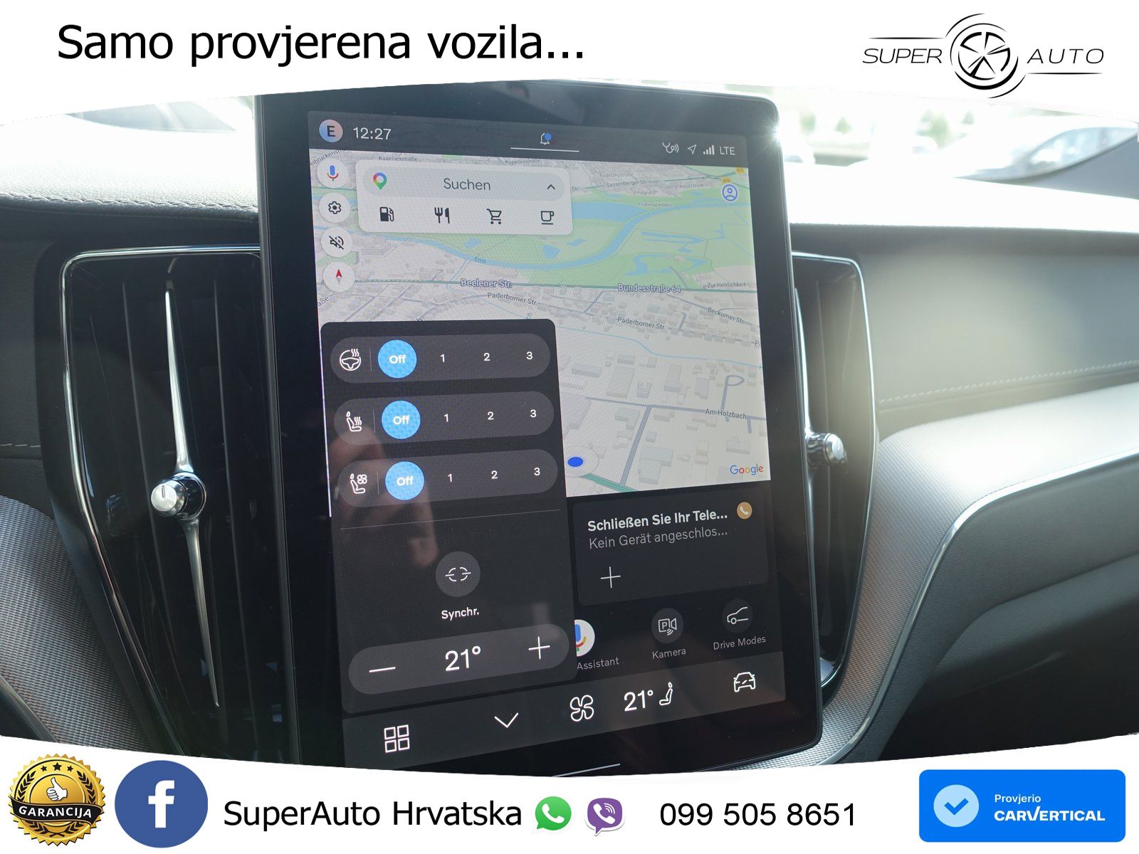 Volvo XC60 B5 Benzin AWD Geartronic LED+GR SJED+ACC