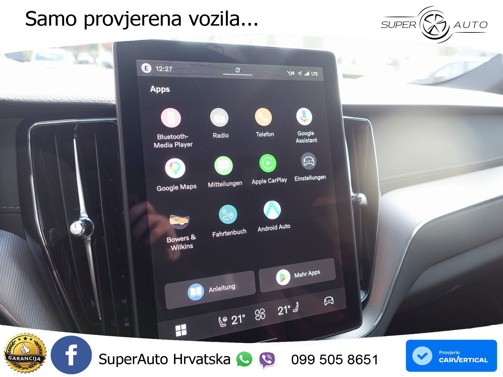 Volvo XC60 B5 Benzin AWD Geartronic LED+GR SJED+ACC