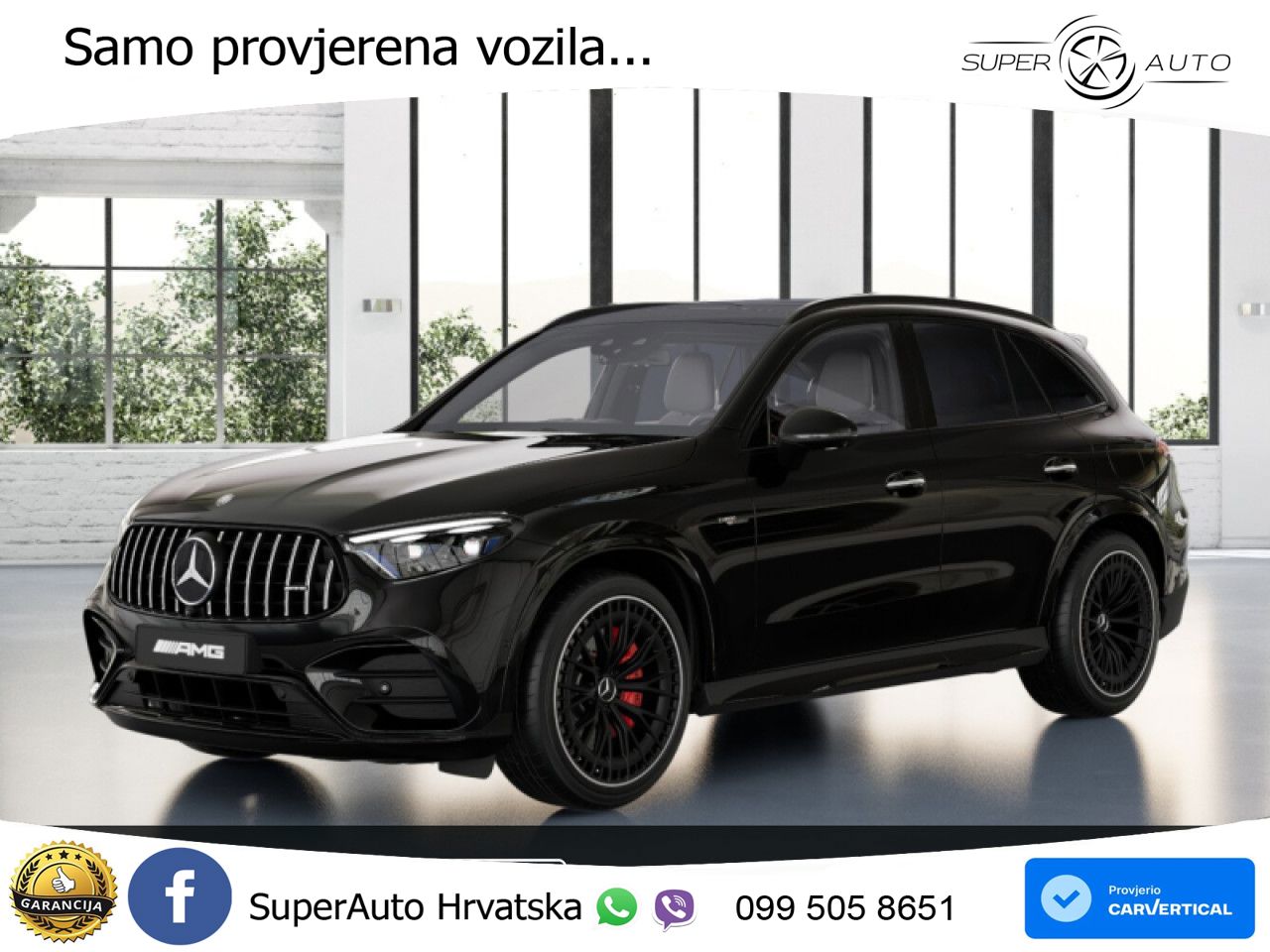 Mercedes AMG GLC 63 S E PERFORMANCE (680 KS) 4MATIC+ AMG SPEEDSHIFT MCT 9G ACC+HEAD+GR SJED+360+PANO