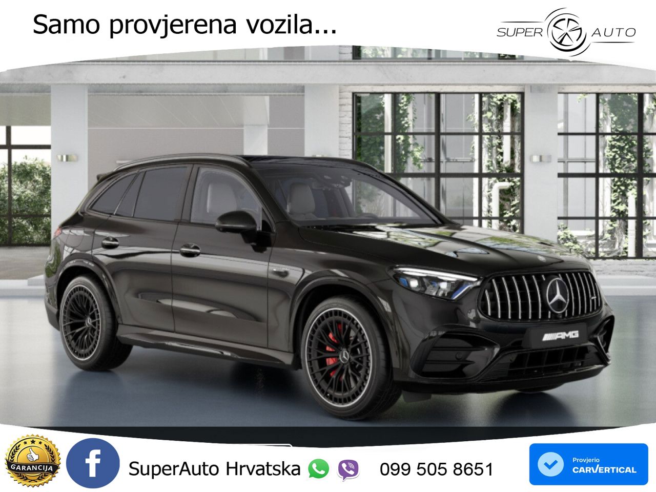 Mercedes AMG GLC 63 S E PERFORMANCE (680 KS) 4MATIC+ AMG SPEEDSHIFT MCT 9G ACC+HEAD+GR SJED+360+PANO