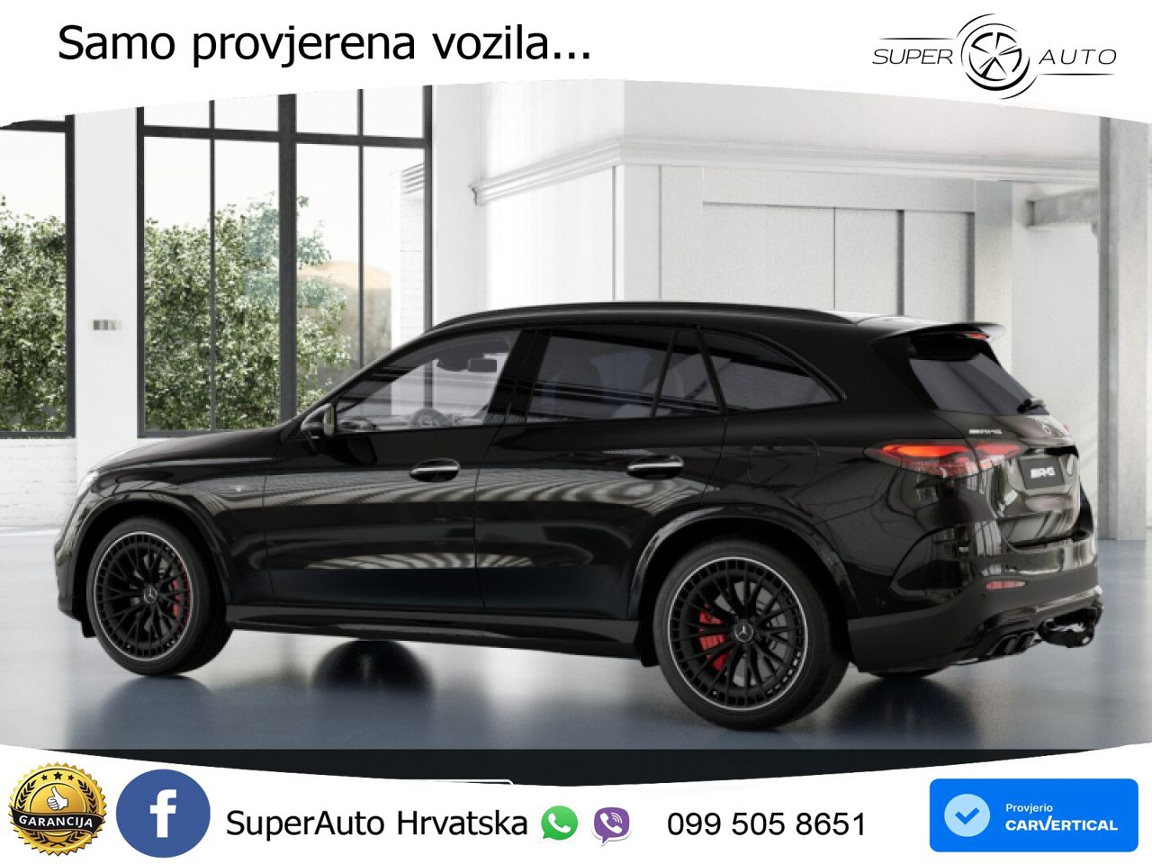 Mercedes AMG GLC 63 S E PERFORMANCE (680 KS) 4MATIC+ AMG SPEEDSHIFT MCT 9G ACC+HEAD+GR SJED+360+PANO