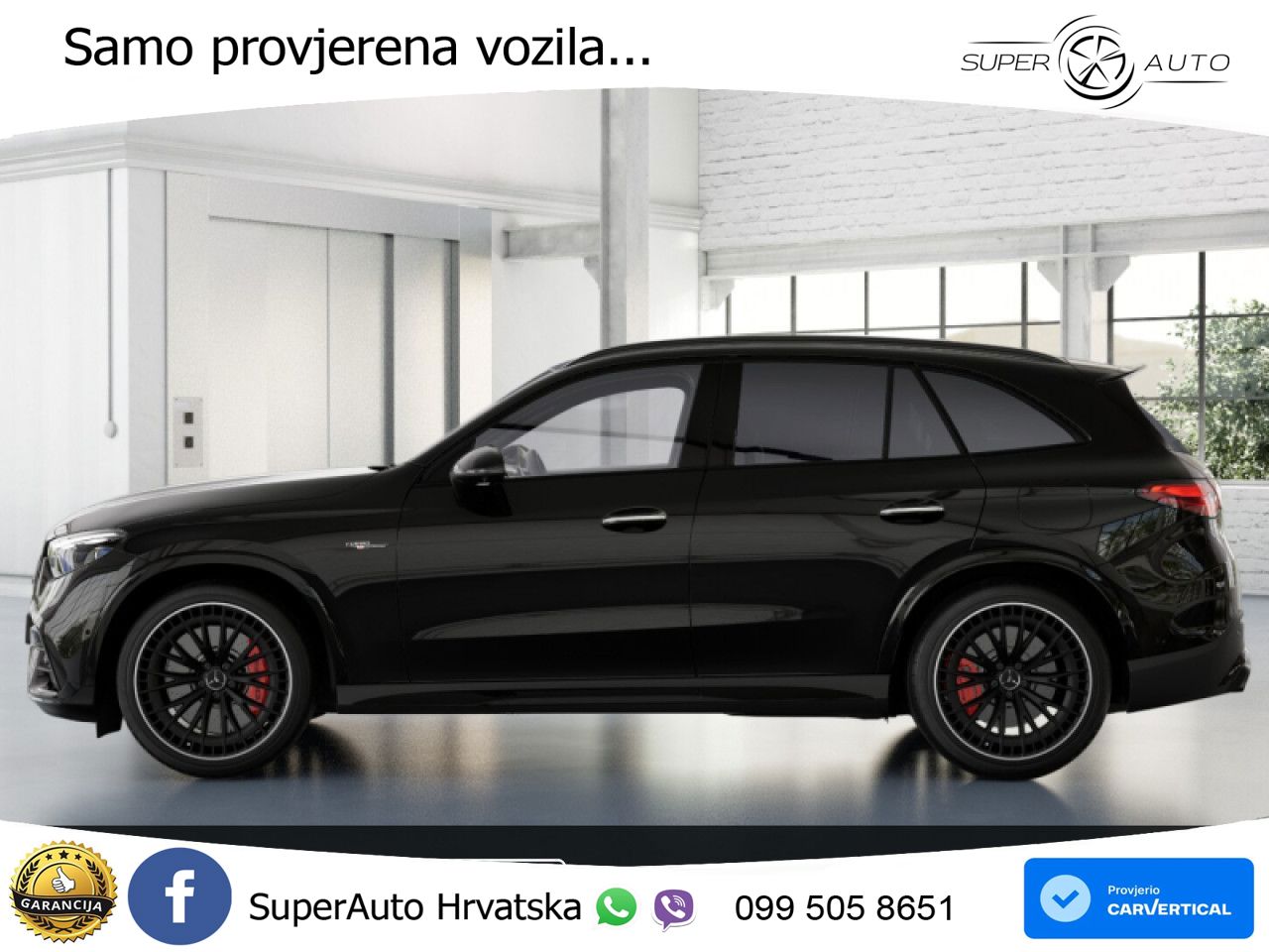Mercedes AMG GLC 63 S E PERFORMANCE (680 KS) 4MATIC+ AMG SPEEDSHIFT MCT 9G ACC+HEAD+GR SJED+360+PANO