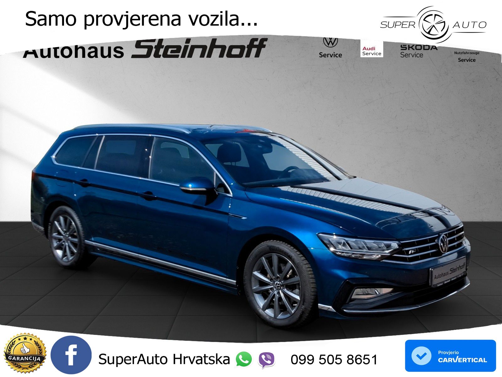 Volkswagen Passat Variant 2.0 TDI (200 KS) DSG R-Line LED+GR SJED+ACC
