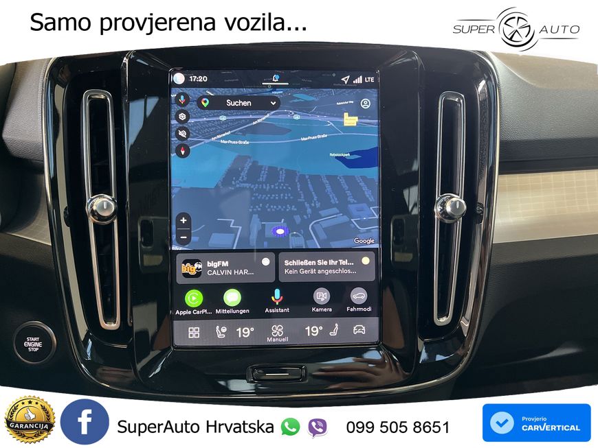 Volvo XC40 2.0 B3 163 KS Automatic LED+GR SJED+ACC