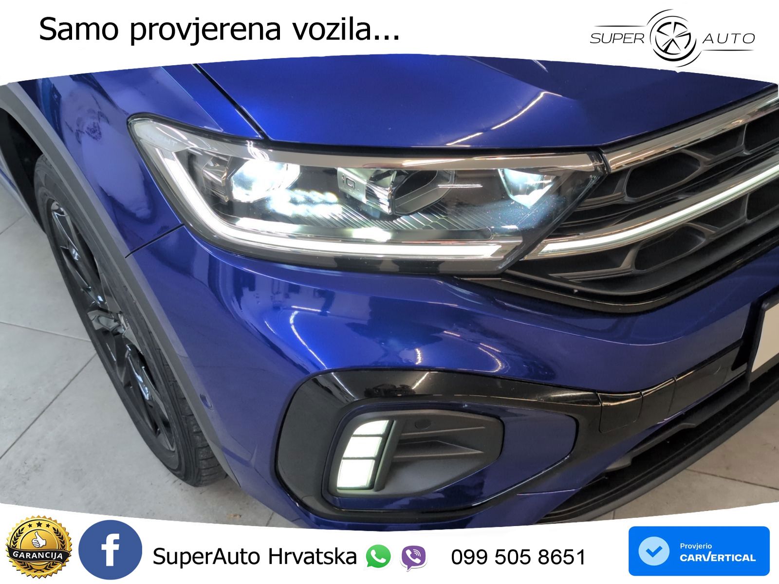 Volkswagen T-Roc 1.5 TSI (150 KS) DSG R-Line LED+GR SJED+ACC