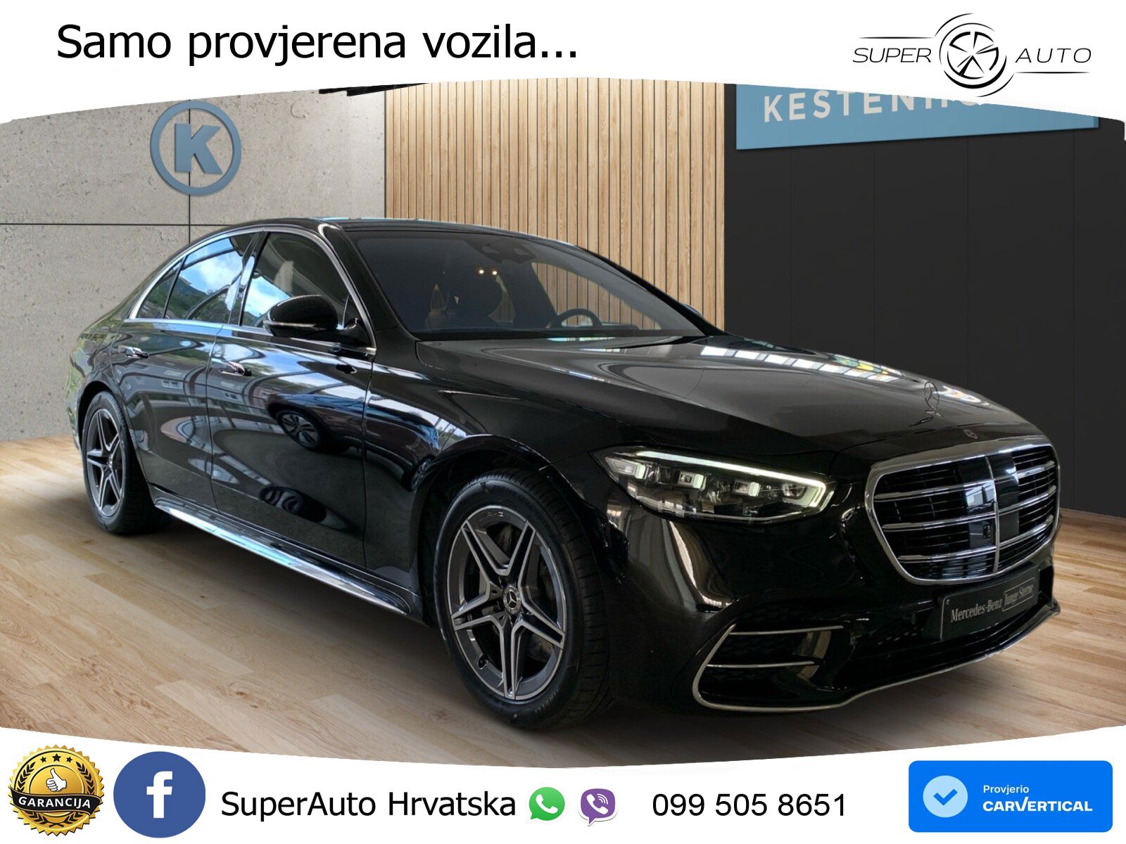 Mercedes S 450d (367 KS) EQ Boost 4MATIC 9G-TRONIC AMG ACC+HEAD+GR SJED+360+PANO