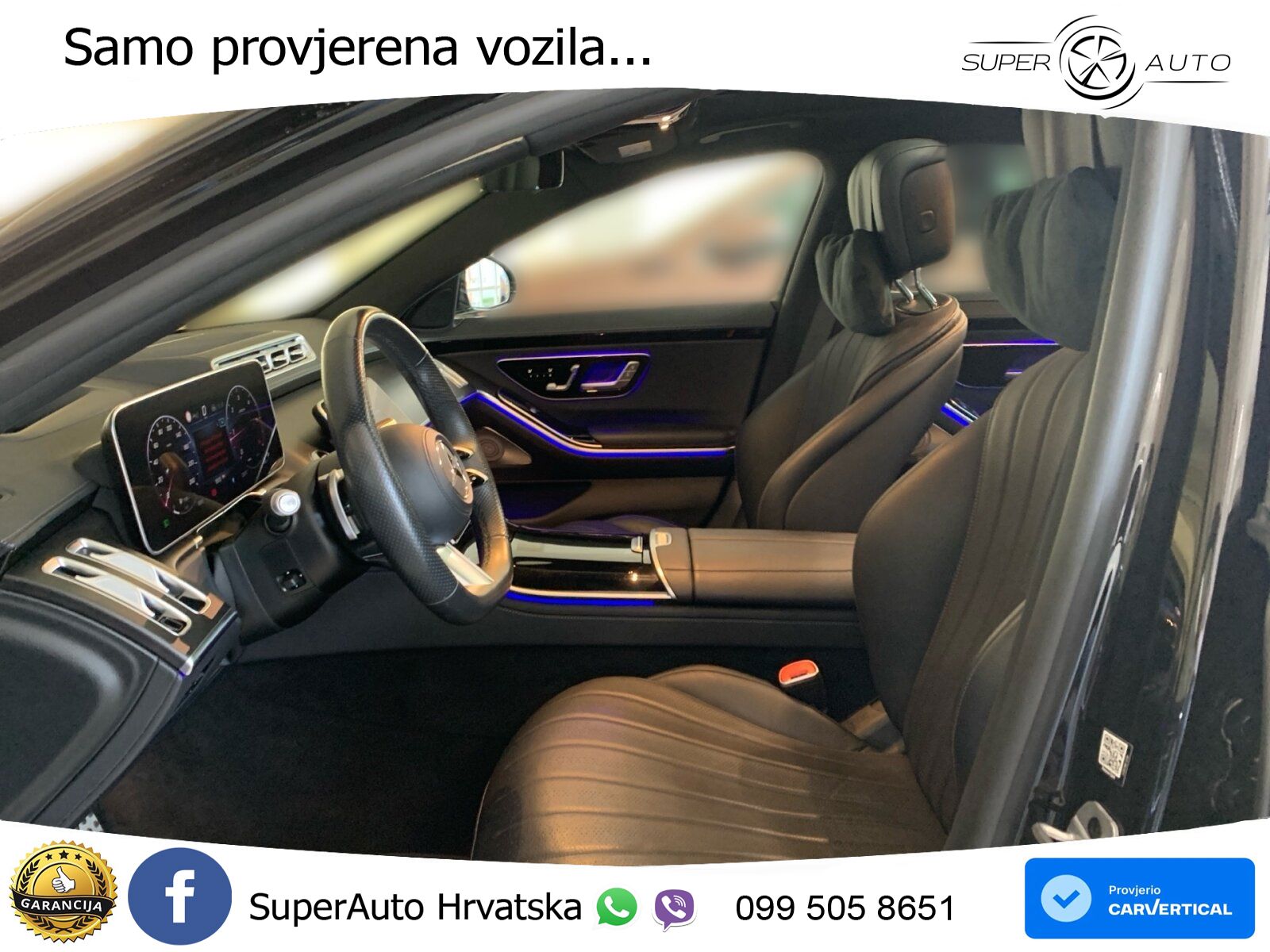 Mercedes S 450d (367 KS) EQ Boost 4MATIC 9G-TRONIC AMG ACC+HEAD+GR SJED+360+PANO