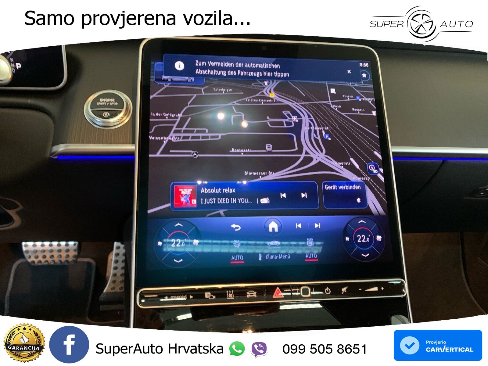 Mercedes S 450d (367 KS) EQ Boost 4MATIC 9G-TRONIC AMG ACC+HEAD+GR SJED+360+PANO
