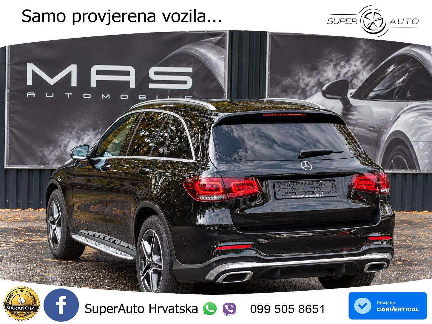 Mercedes GLC 220d (194 KS) 4MATIC G-TRONIC AMG LED+GR SJED+ACC