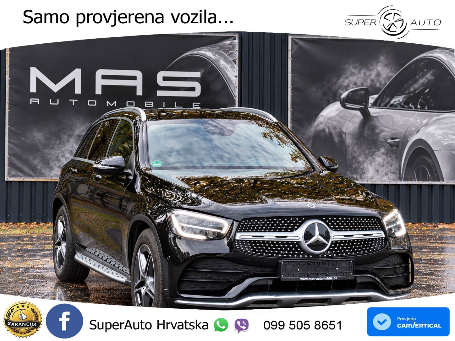 Mercedes GLC 220d (194 KS) 4MATIC G-TRONIC AMG LED+GR SJED+ACC