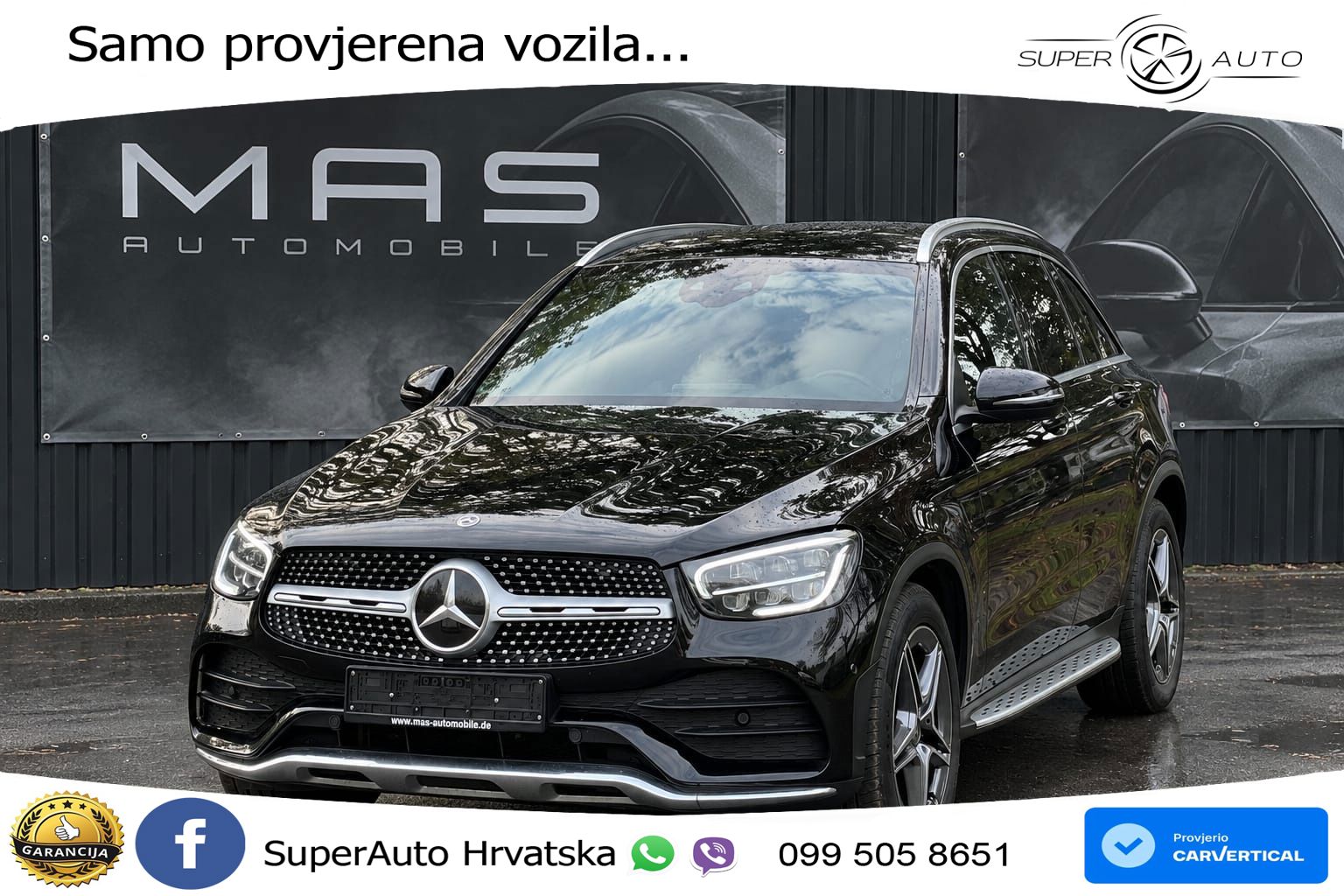 Mercedes GLC 220d (194 KS) 4MATIC G-TRONIC AMG LED+GR SJED+ACC