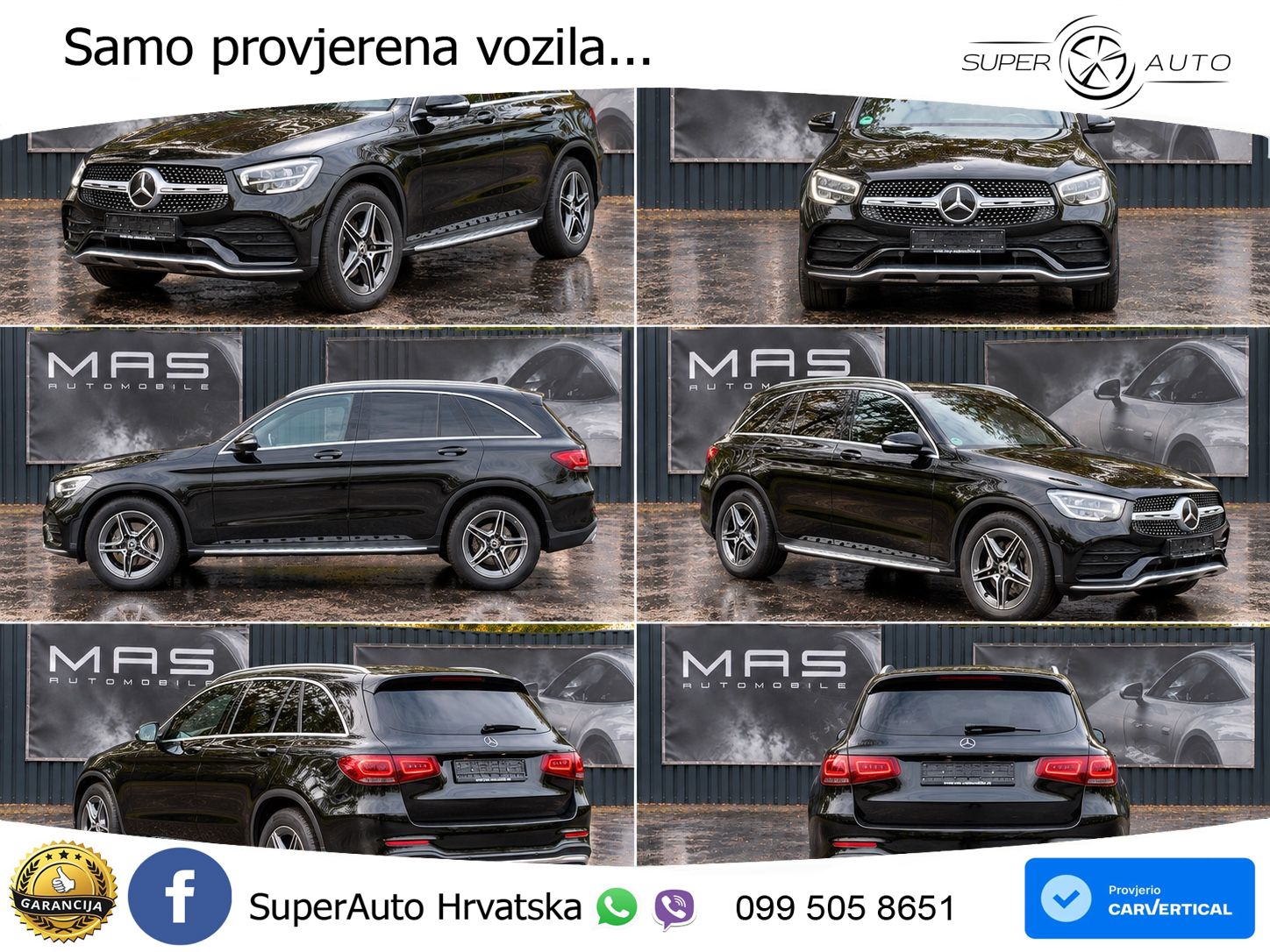 Mercedes GLC 220d (194 KS) 4MATIC G-TRONIC AMG LED+GR SJED+ACC