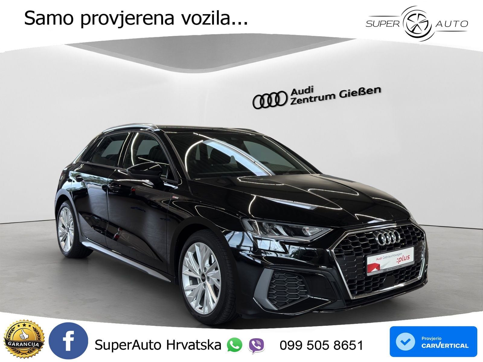 Audi A3 35 TFSI (150 KS) S tronic S line LED+GR SJED+ACC