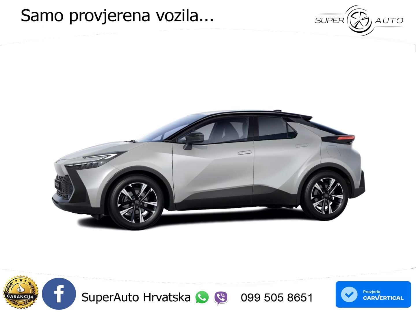 Toyota C-HR 1.8 (140 KS) Hybrid e-CVT Teamplayer LED+GR SJED+ACC