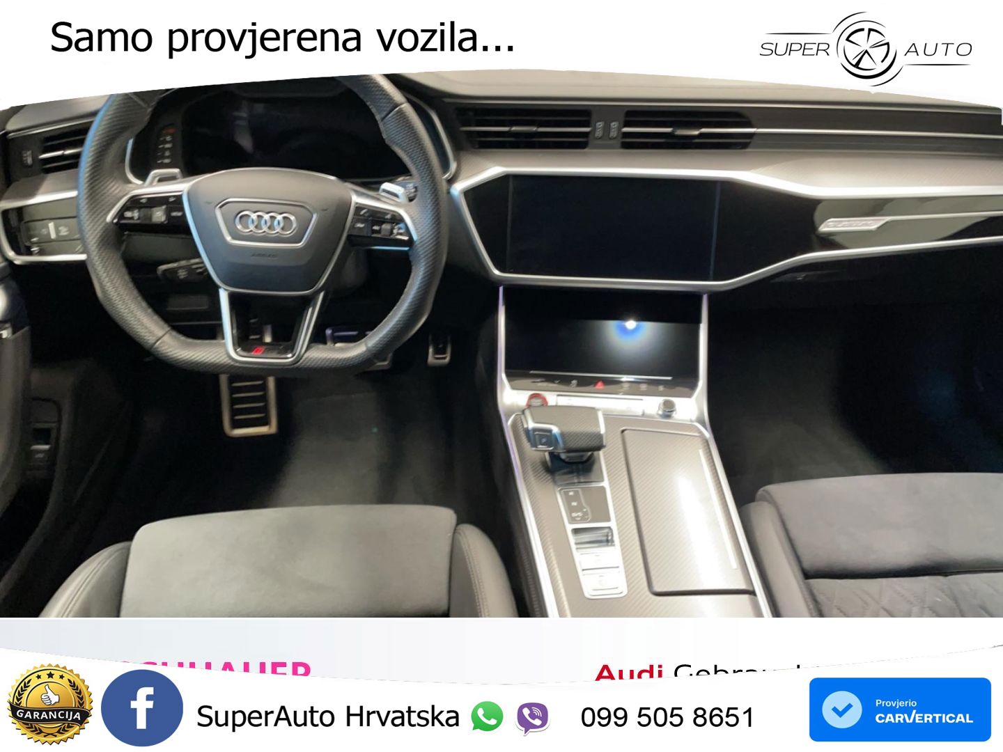 Audi RS6 Avant 4.0 TFSI V8 (600 KS) quattro Tiptronic ZRAČNI+ACC+GR SJED+KAM
