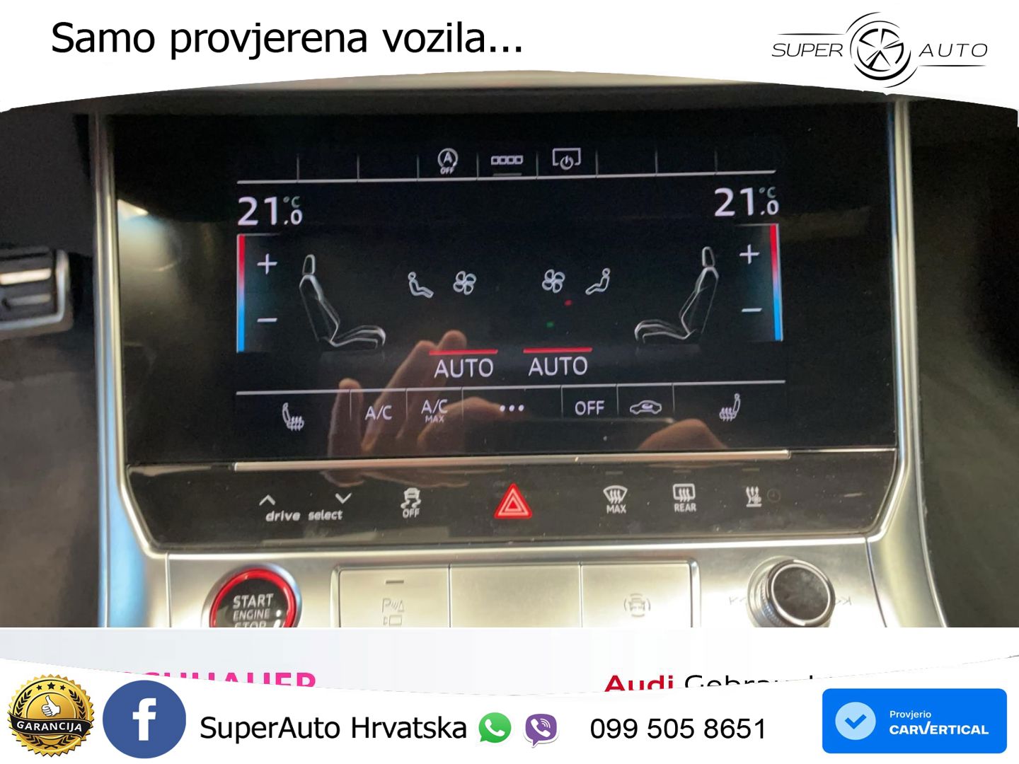 Audi RS6 Avant 4.0 TFSI V8 (600 KS) quattro Tiptronic ZRAČNI+ACC+GR SJED+KAM