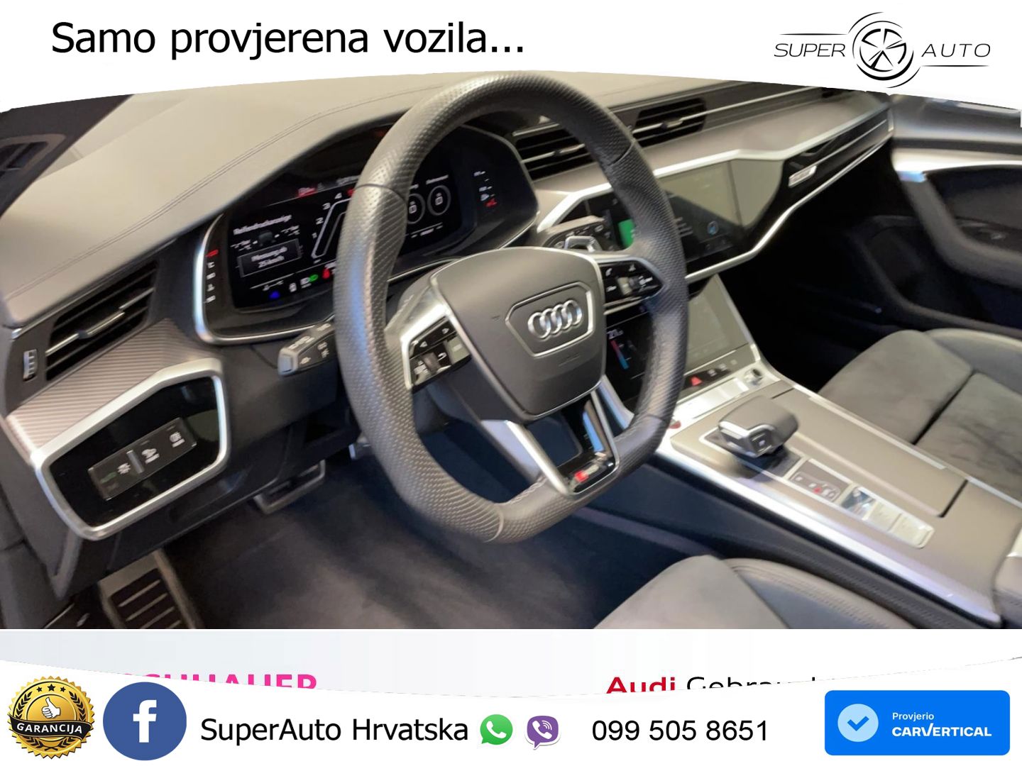 Audi RS6 Avant 4.0 TFSI V8 (600 KS) quattro Tiptronic ZRAČNI+ACC+GR SJED+KAM