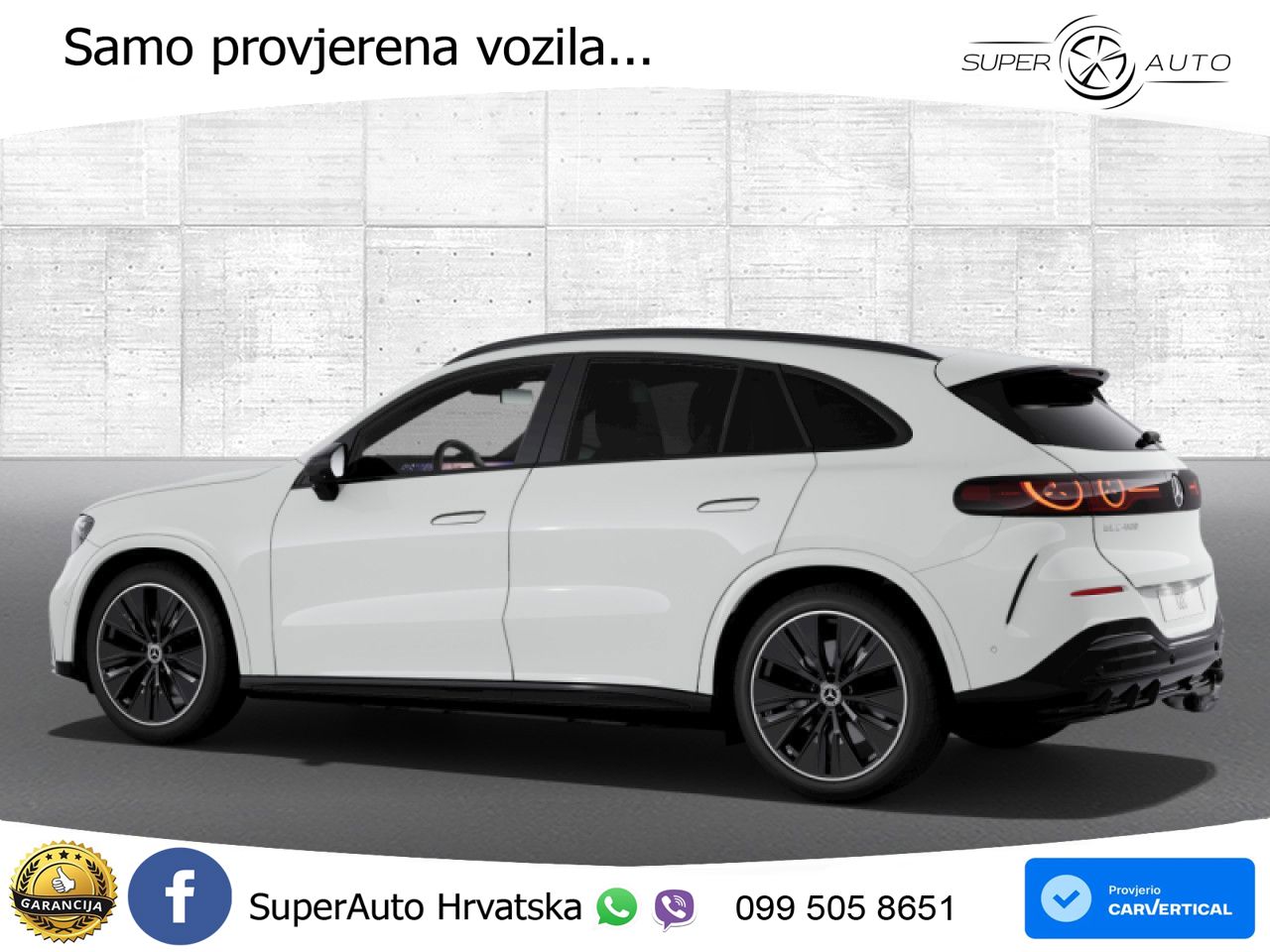 Mercedes GLC 400 94 kWh (489 KS) 4MATIC EQ Technology AMG LED+GR SJED+ACC