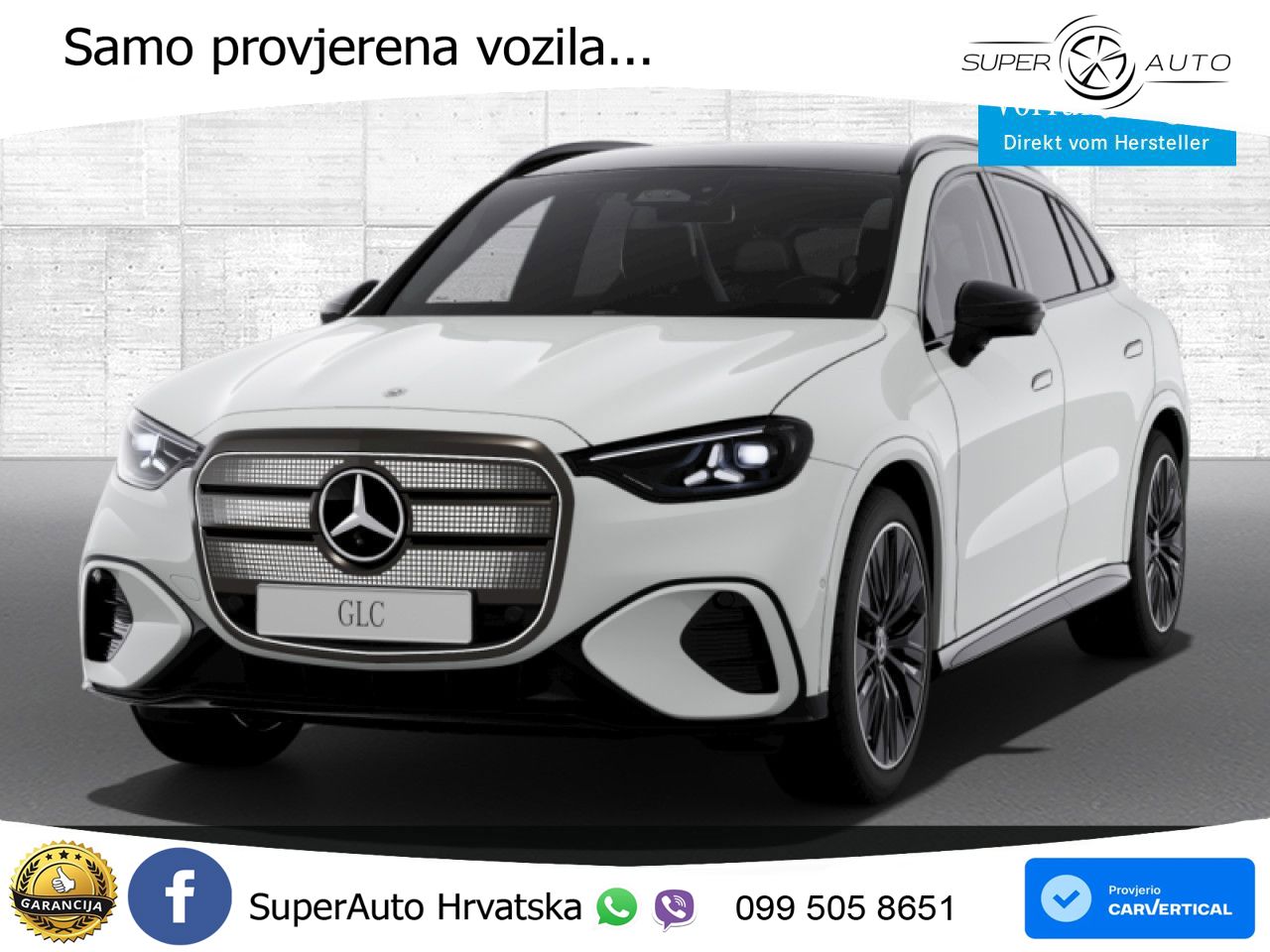 Mercedes GLC 400 94 kWh (489 KS) 4MATIC EQ Technology AMG LED+GR SJED+ACC