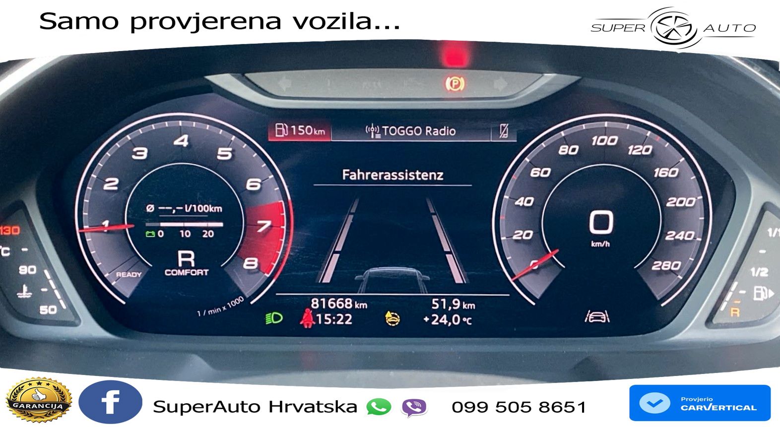 Audi Q3 Sportback 35 TFSI (150 KS) S tronic S line LED+GR SJED+ACC