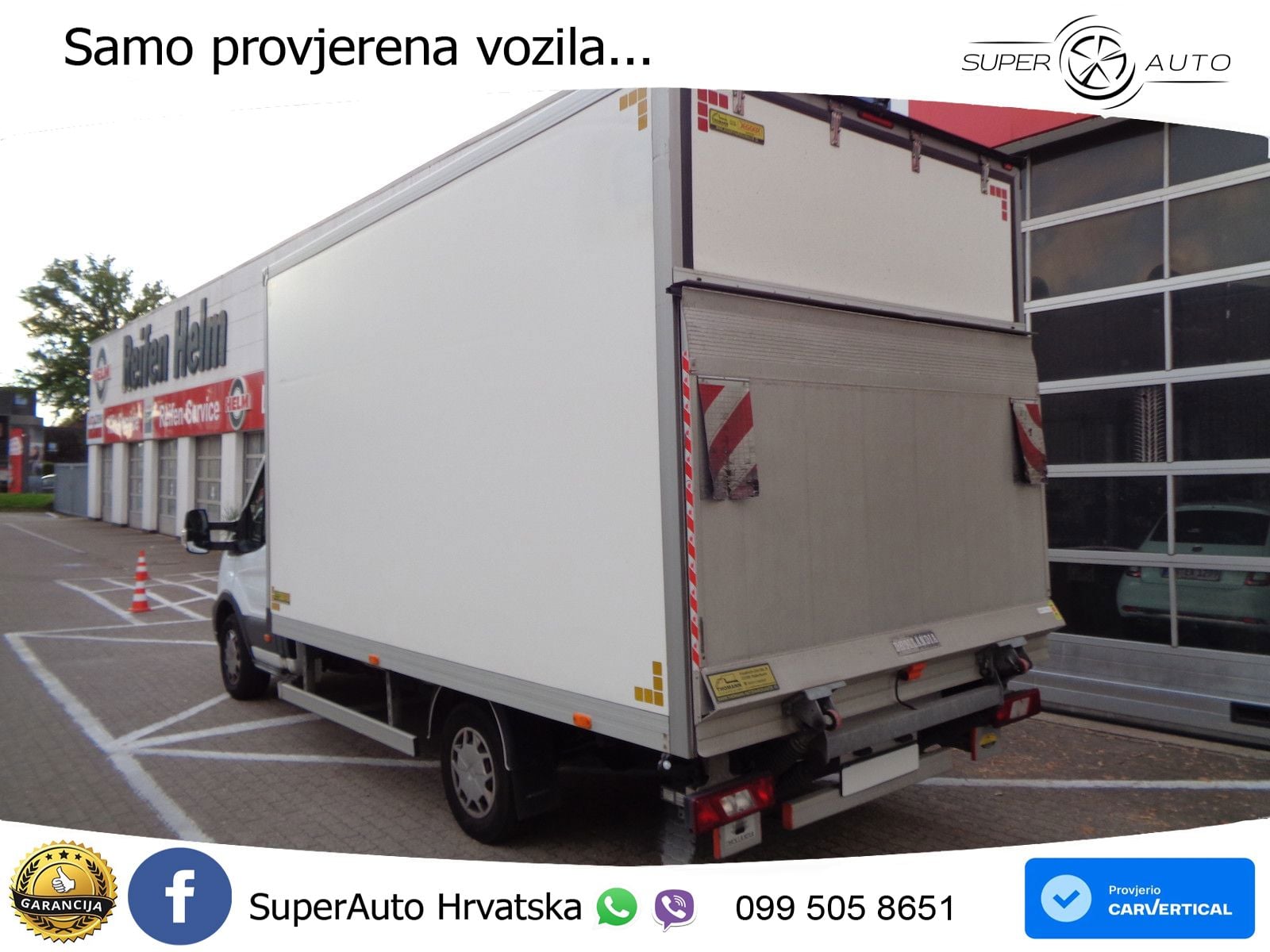 Ford Transit 2.0 Koffer mit LBW 129 KS