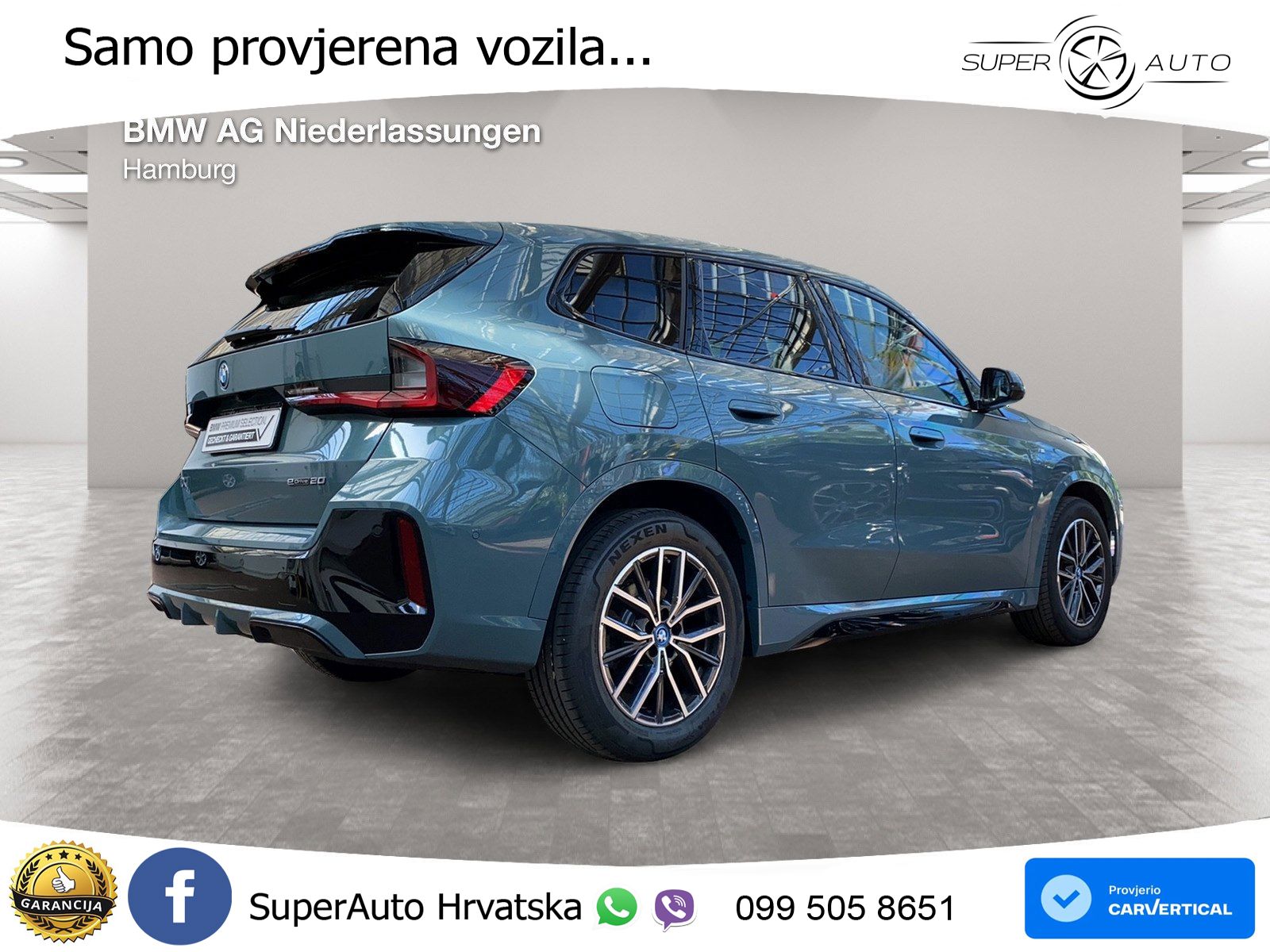 BMW iX1 66.5 kWh (204 KS) eDrive20