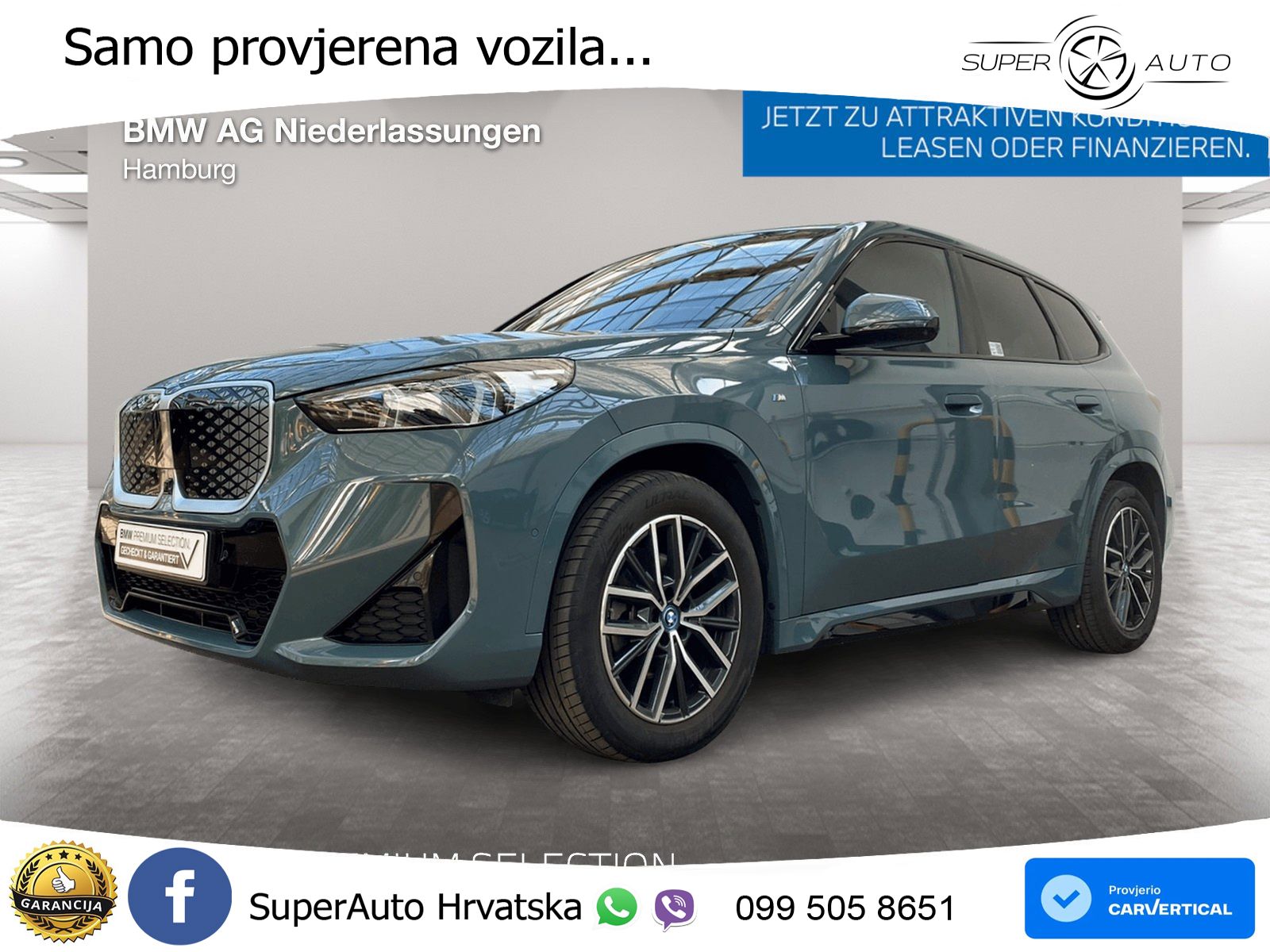 BMW iX1 66.5 kWh (204 KS) eDrive20