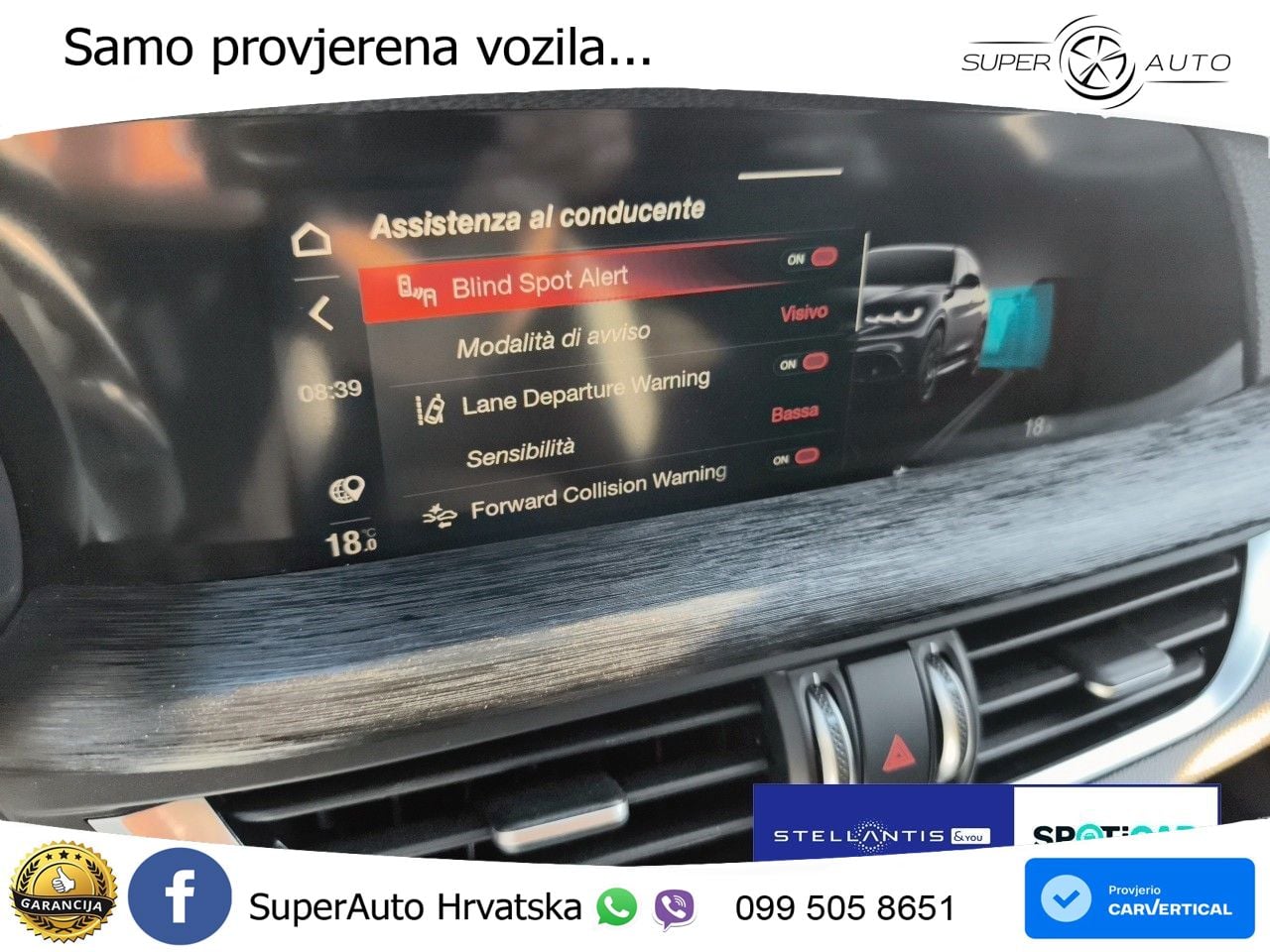 Alfa Romeo Stelvio 2.2 MultiJet II (210 KS) Q4 Automatic LED+ACC