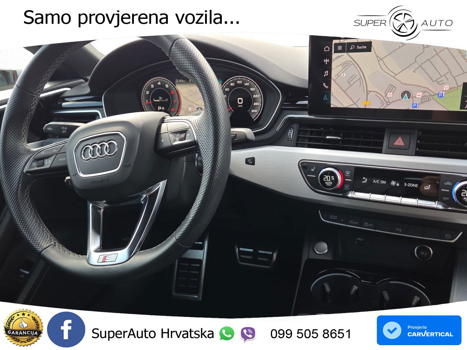 Audi A5 Sportback  40 TFSI (204 KS) quattro S tronic S line LED+GR SJED+ACC