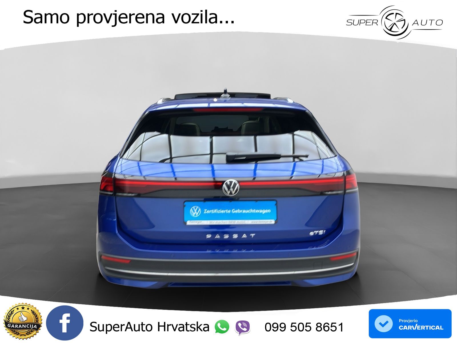Volkswagen Passat Variant 1.5 eTSI (150 KS) DSG Business LED+GR SJED+ACC